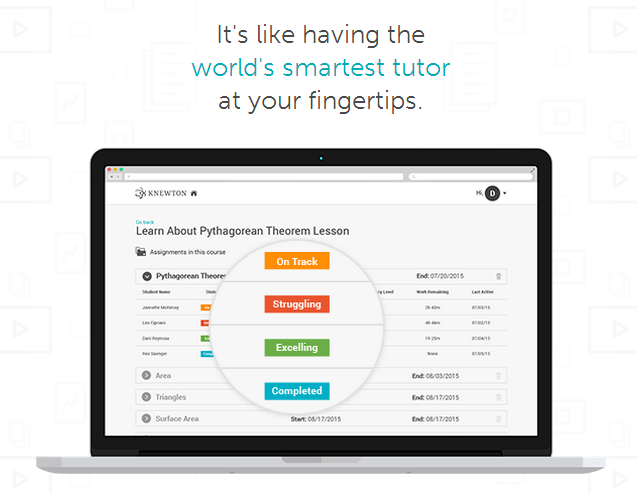 自適應(yīng)技術(shù)很火，Knewton是怎么玩的？ 